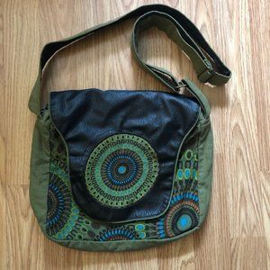 Karma Nepal Crafts Handmade Crossbody bag Cotton